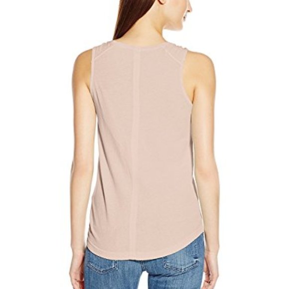 NWT Splendid Women's Vintage Whisper Tank, Pink/Beige, Size Medium $50 K226 - Picture 2 of 2